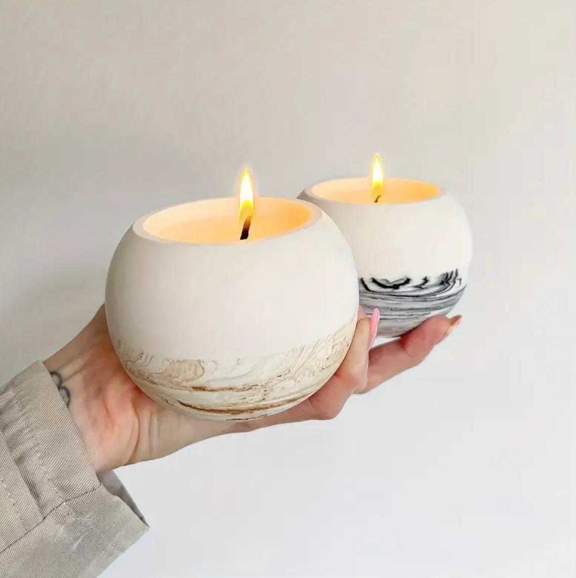 Globe Tea Light Candle Holders